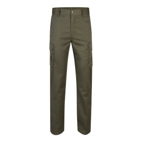 Pantalone stretch cargo uomo